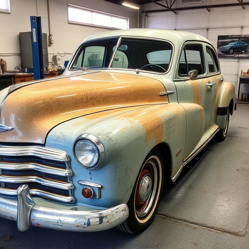 vehicle restoration process