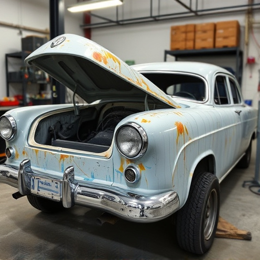 vehicle restoration process