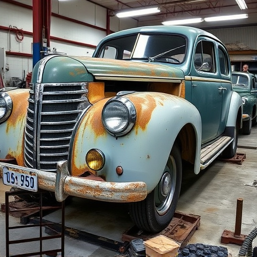 vehicle restoration process