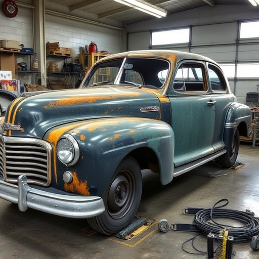 vehicle restoration process