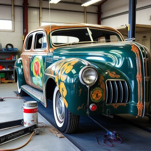 vehicle restoration process