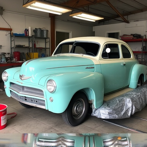 vehicle restoration process