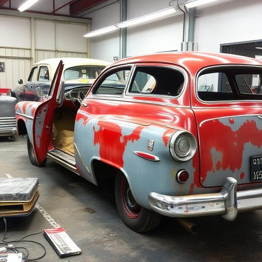vehicle restoration process