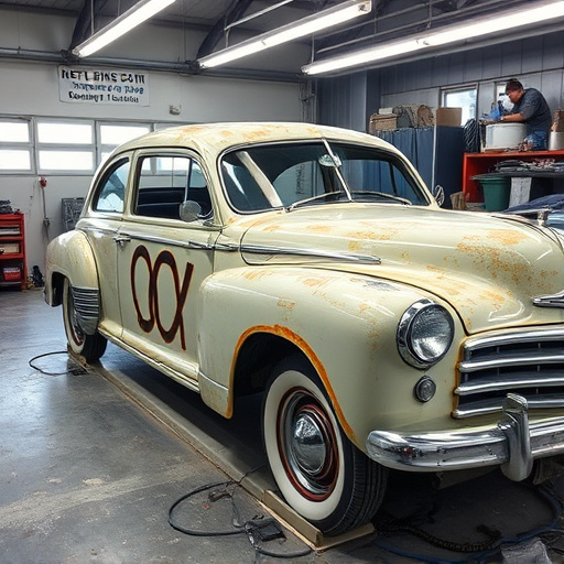 vehicle restoration process