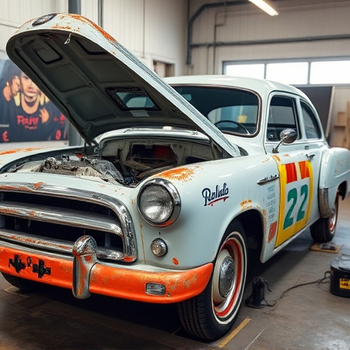 vehicle restoration process