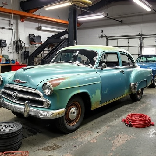 vehicle restoration process