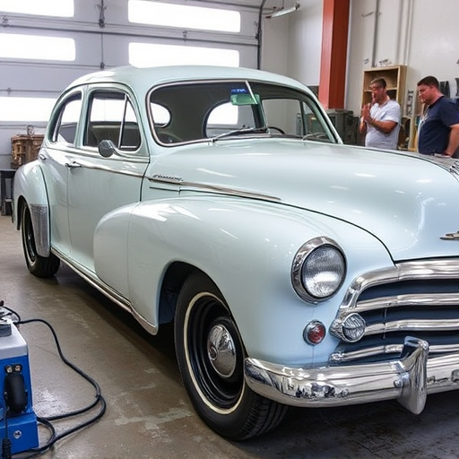 vehicle restoration process