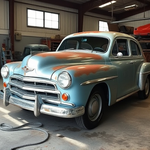 vehicle restoration process
