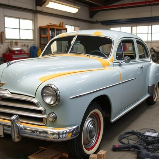 vehicle restoration process
