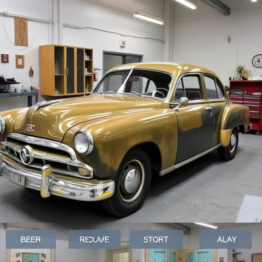 vehicle restoration process