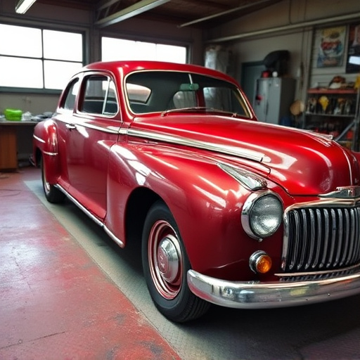 vehicle restoration process
