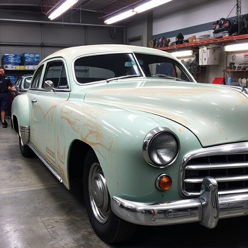 vehicle restoration process