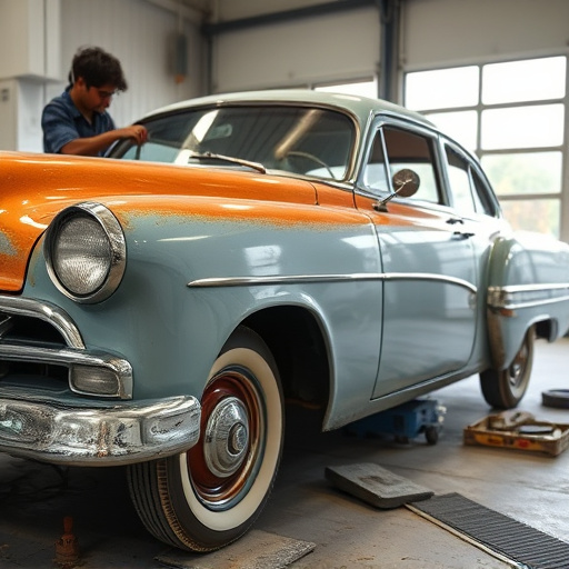 vehicle restoration process