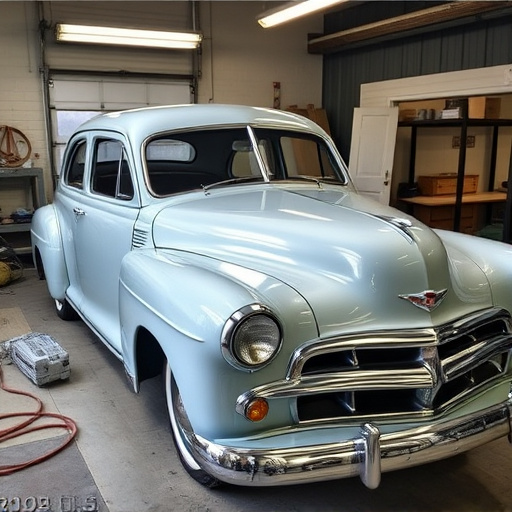vehicle restoration process