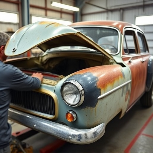 vehicle restoration process