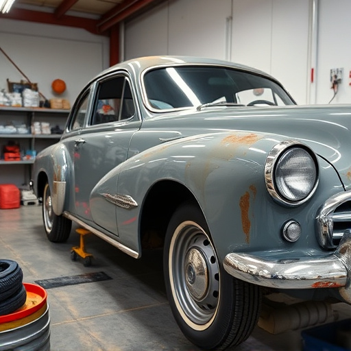 vehicle restoration process