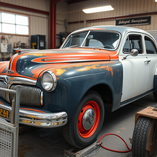 vehicle restoration process