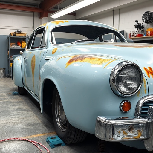 vehicle restoration process