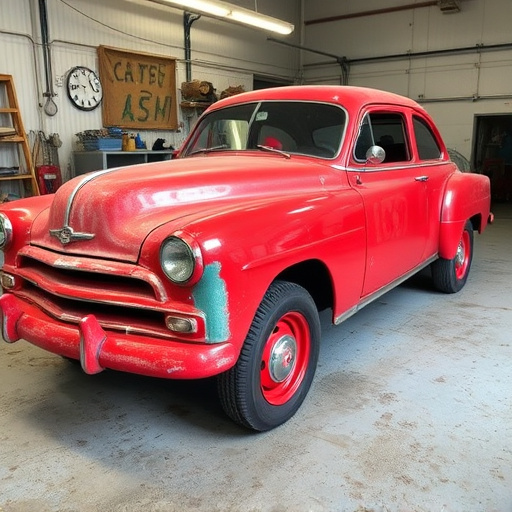 vehicle restoration process