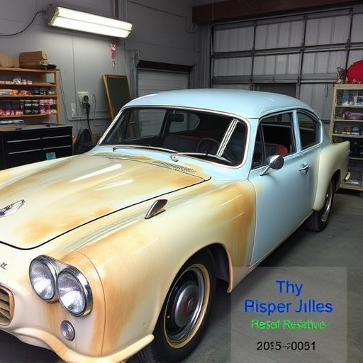 vehicle restoration process