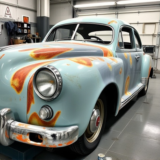 vehicle restoration process