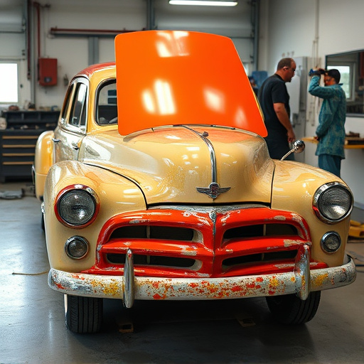 vehicle restoration process