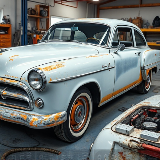 vehicle restoration process