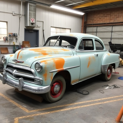 vehicle restoration process