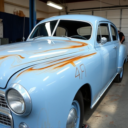 vehicle restoration process