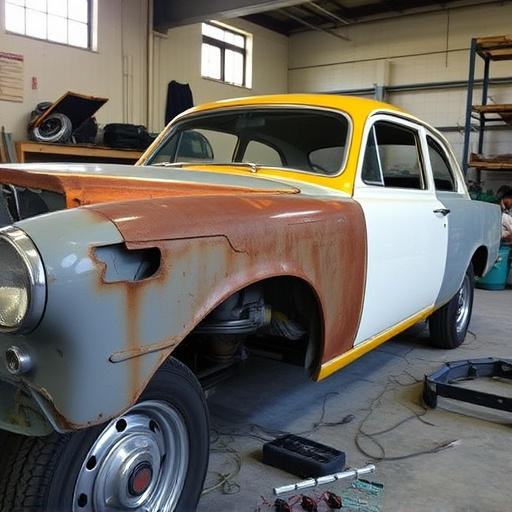 vehicle restoration process