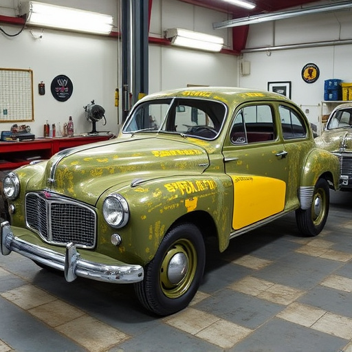 vehicle restoration process