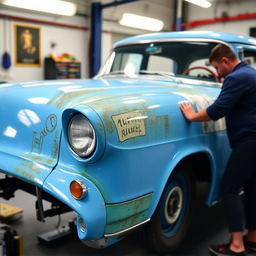 vehicle restoration process
