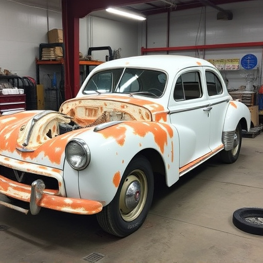 vehicle restoration process