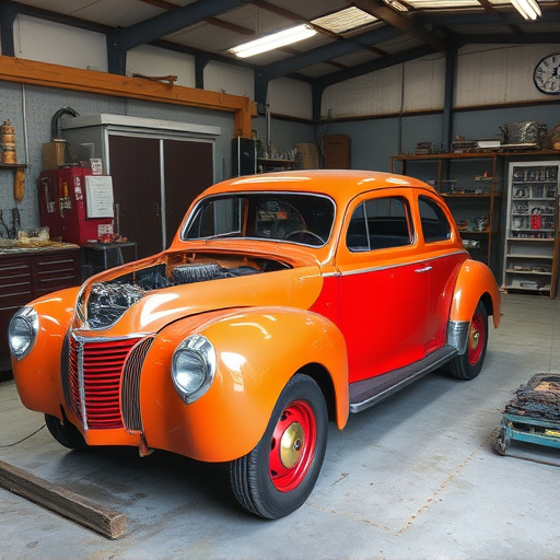 vehicle restoration process