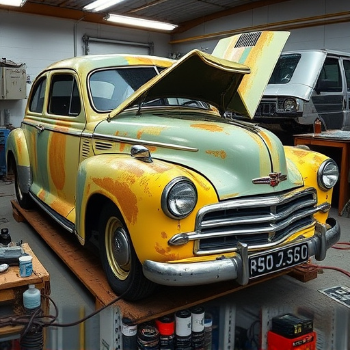 vehicle restoration process
