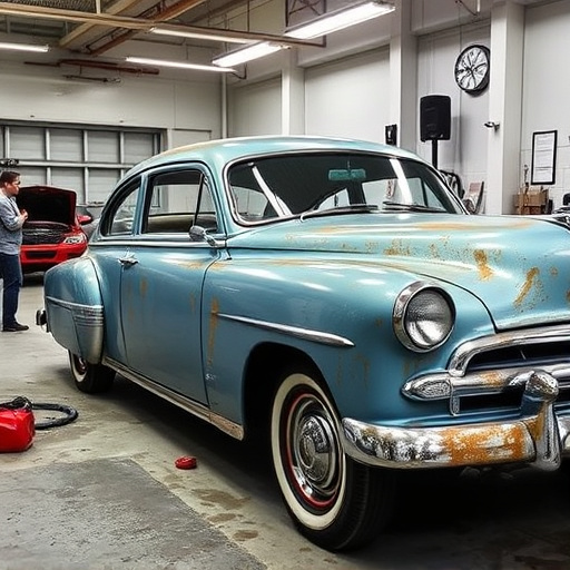vehicle restoration process