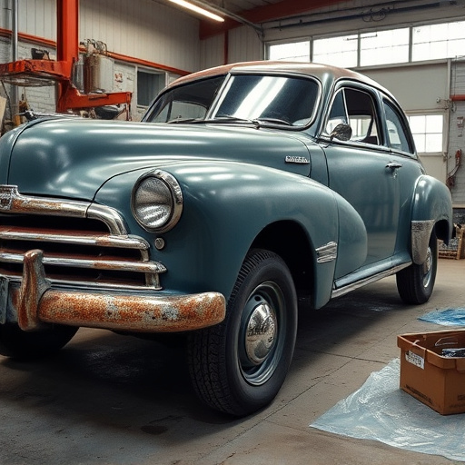 vehicle restoration process