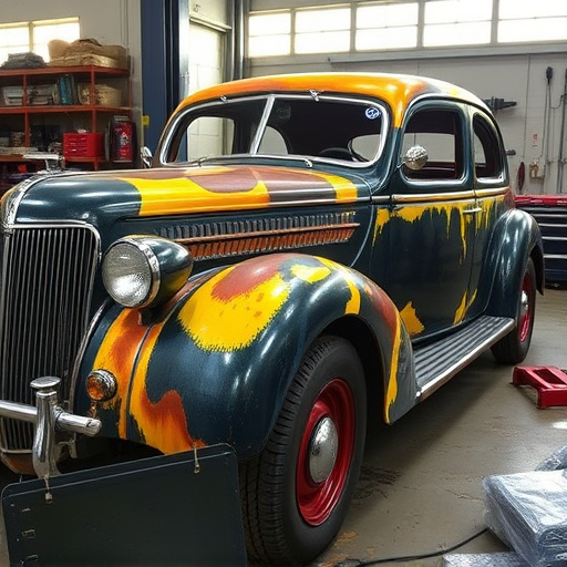 vehicle restoration process