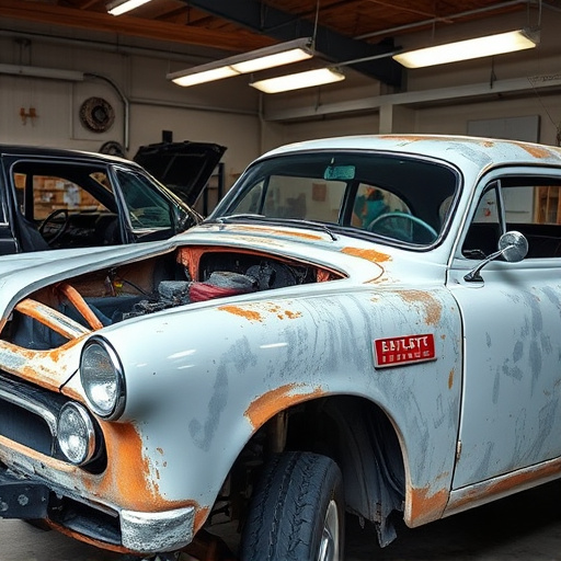 vehicle restoration process