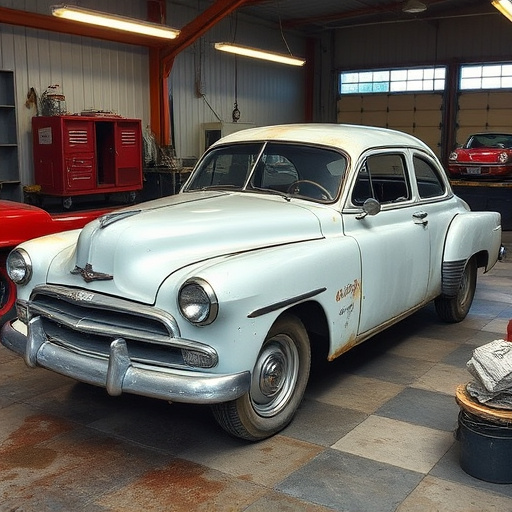 vehicle restoration process