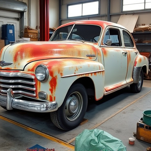 vehicle restoration process