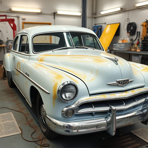 vehicle restoration process