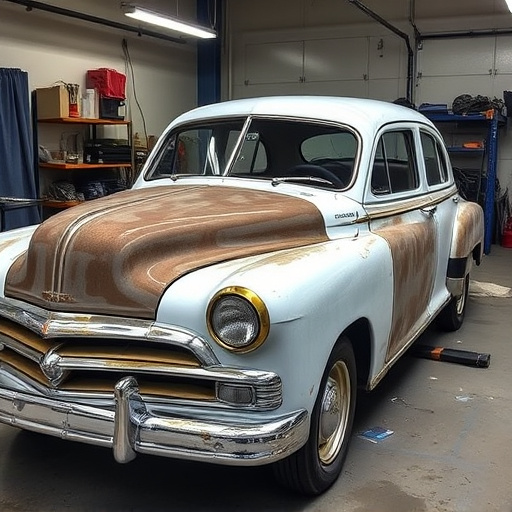 vehicle restoration process