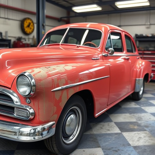 vehicle restoration process
