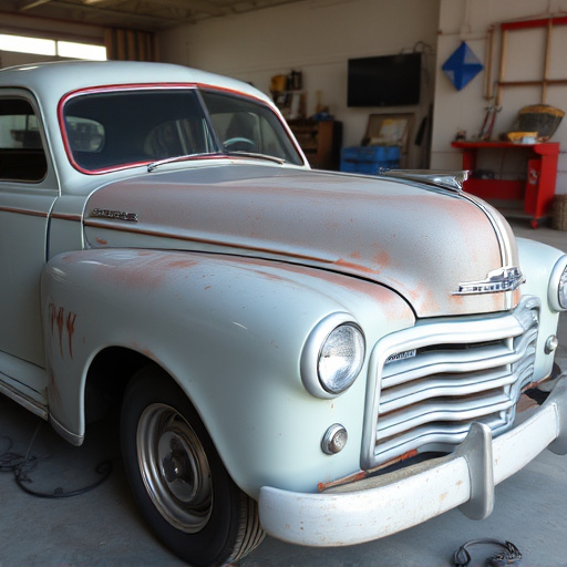 vehicle restoration process