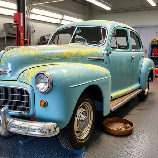 vehicle restoration process