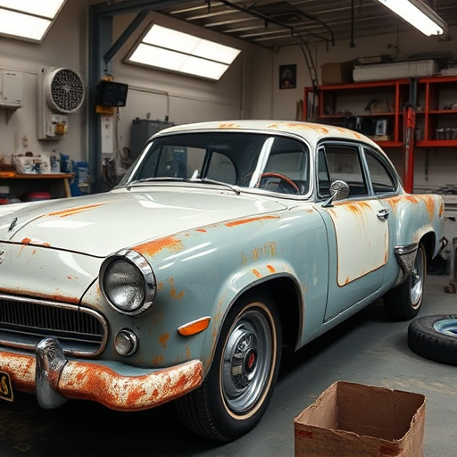vehicle restoration process
