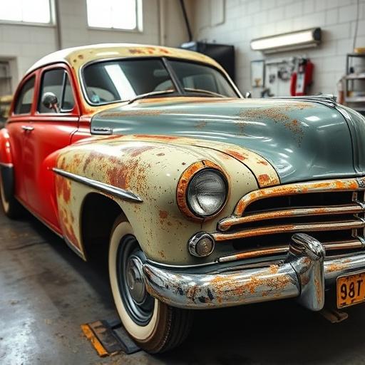 vehicle restoration process