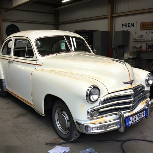 vehicle restoration process