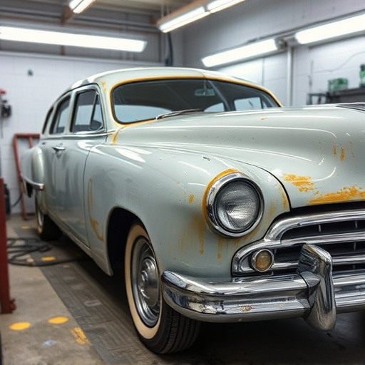 vehicle restoration process